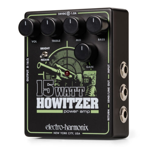 Electro-Harmonix 15 Watt Howitzer Guitar Preamp and Power Amp