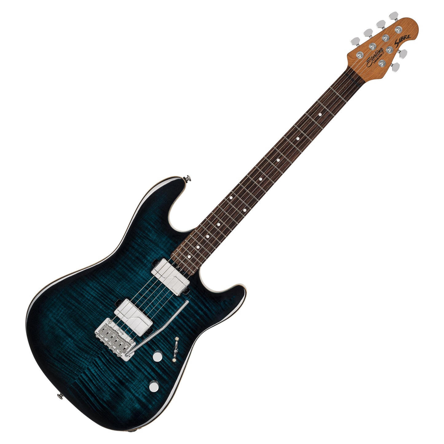 Sterling by Music Man Sabre, Deep Blue Burst