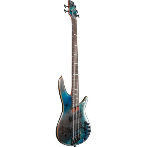 Ibanez Bass Workshop SRMS805TSR 5-String Multi-Scale Electric Bass, Tropical Seafloor