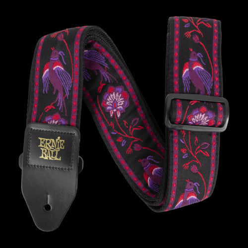 Ernie Ball Classic Jacquard Guitar Strap/Bass Strap - Pleasant Pheasant