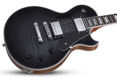 Schecter Solo-II Custom Trans-Black-Burst (TBB)/Natural, Diamond Series