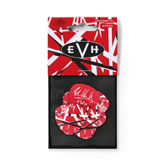 Dunlop EVH Tortex Frankenstein Picks .73MM - 6 Pack (Eddie Van Halen)