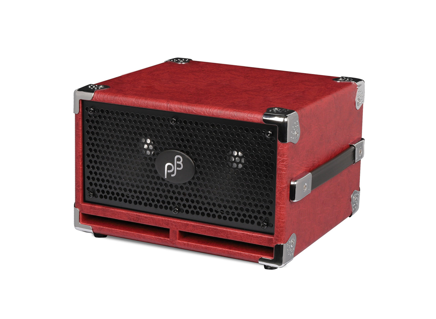 Phil Jones Bass C2-R Compact 2 200W 2 x 5" 8-ohm 40Hz-15KHz "Piranha" Series Bass Cabinet, Red