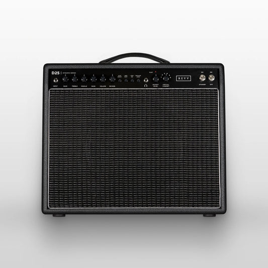 REVV D25 1x12 Combo Tube Amplifier, Bronco Black