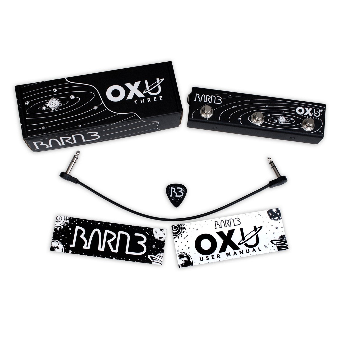 Barn3 OXU Three Universal Switch for Effects Pedals