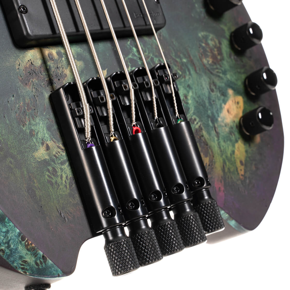 Cort Space 5, 5-String Headless Bass, Star Dust Green