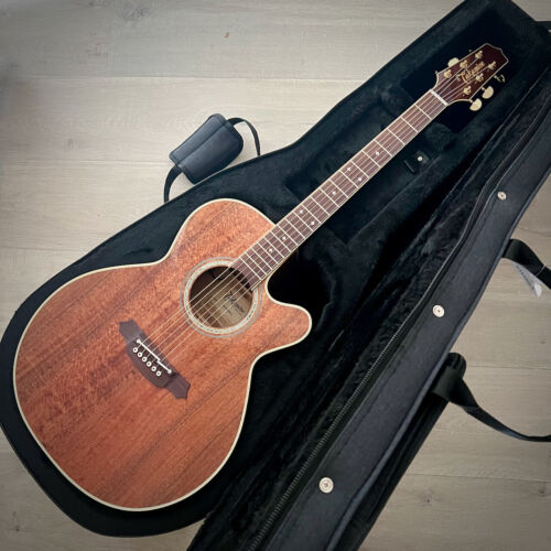 Takamine Legacy Series EF508KC Acoustic/Electric Guitar, Hawaiian Koa top, back, and sides, case