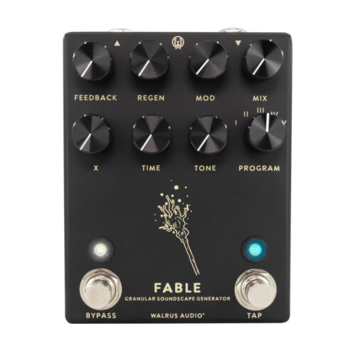 Walrus Audio Fable Granular Soundscape Generator, Black Edition