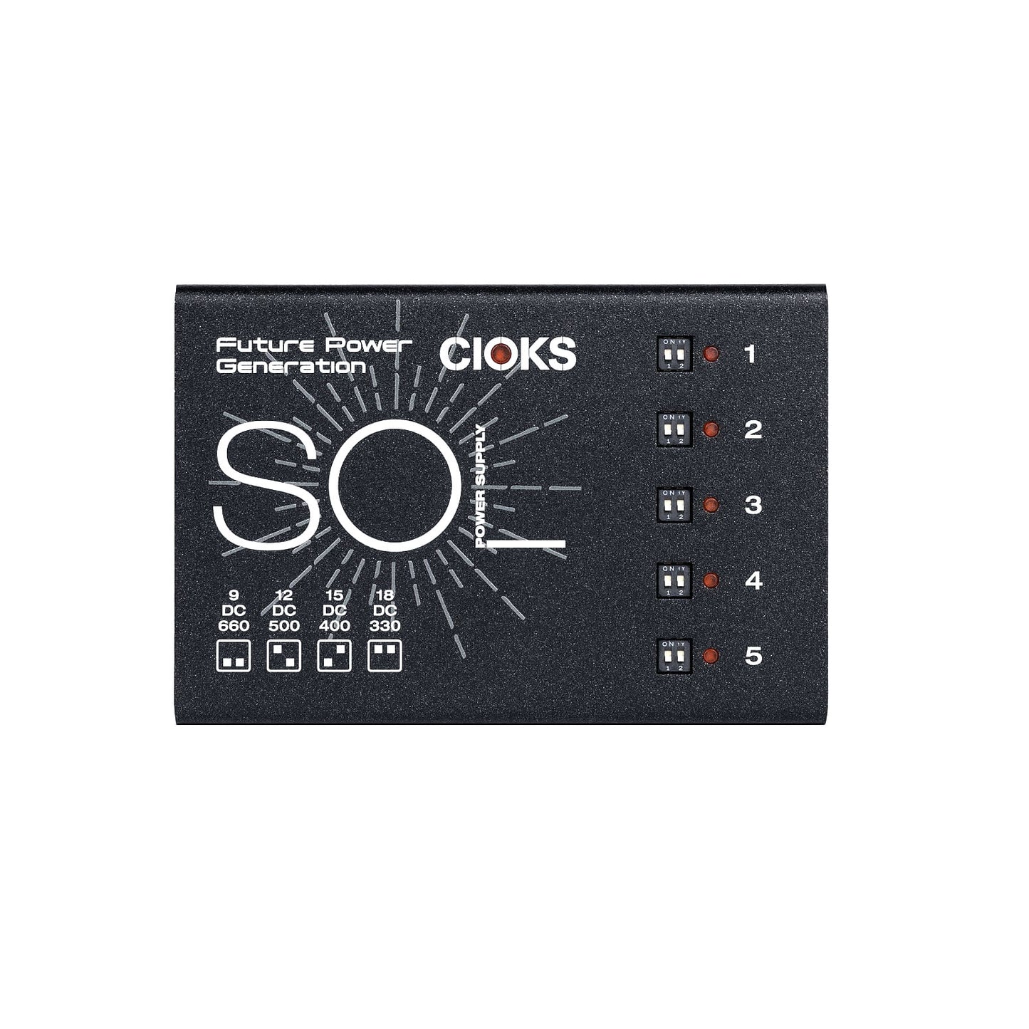 CIOKS SOL 5 Isolated DC Outlets Pedal Power Supply