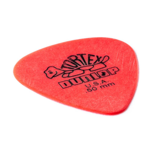 Dunlop Tortex Standard Pick .50mm, Red (12-Picks pack)