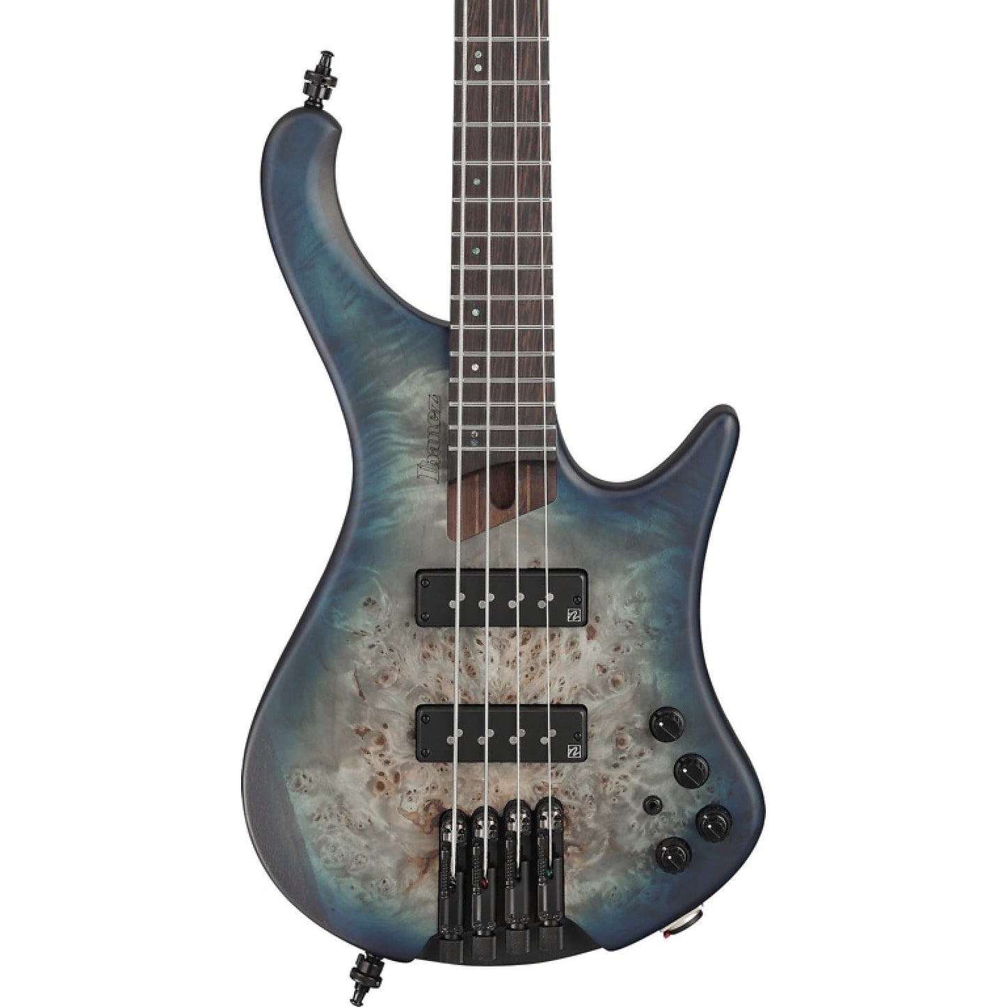 Ibanez EHB1500CTF 4-String Headless Bass, Cosmic Blue Starburst Flat, with Bag (New for 2024)