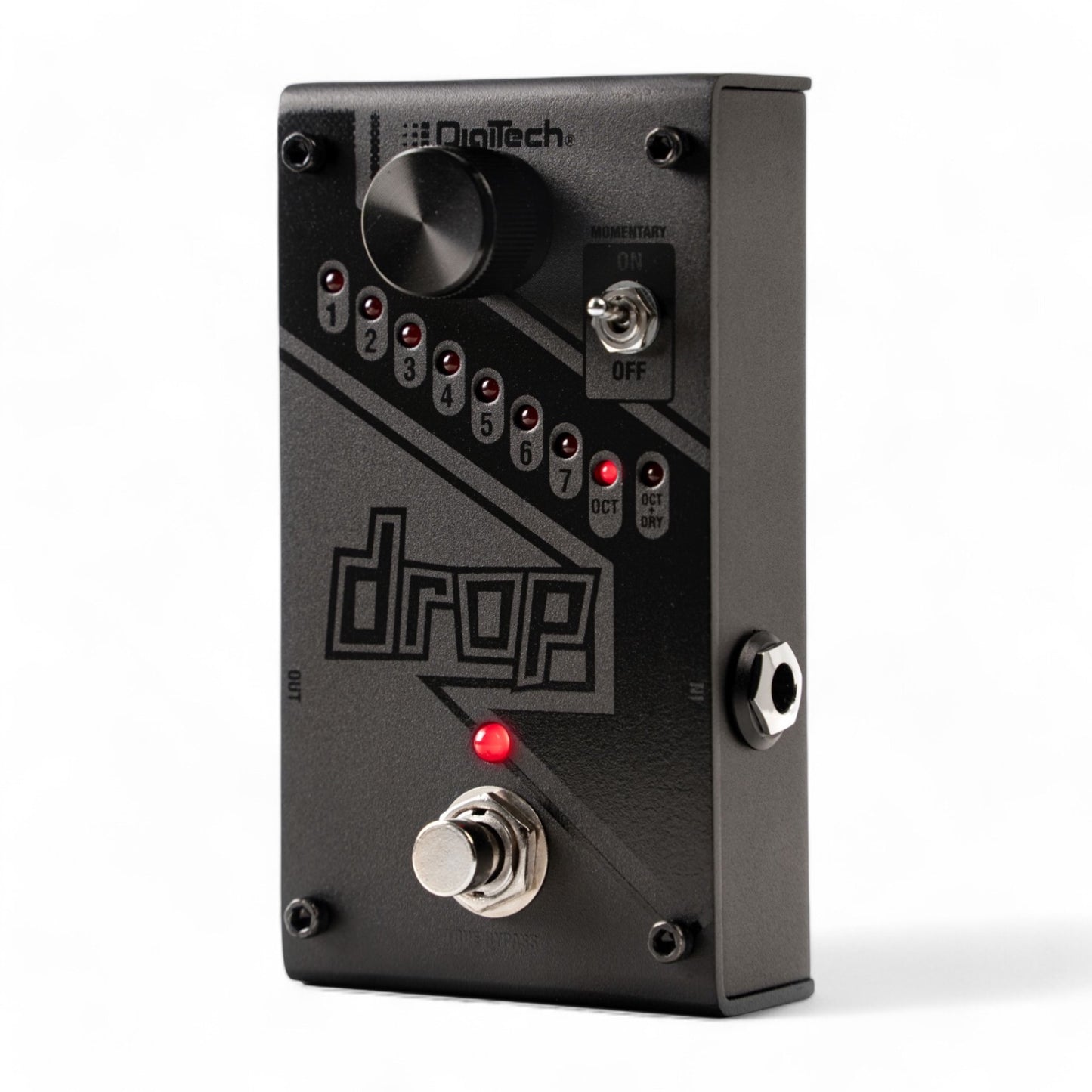 Digitech Drop Polyphonic Drop Tune Pedal, Black (Limited Edition)