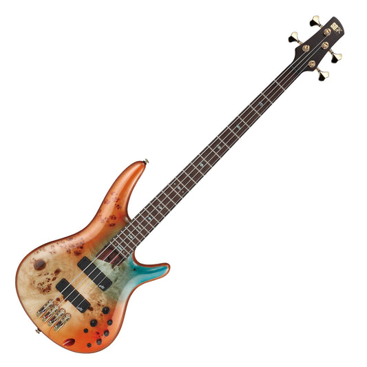 Ibanez SR1600D Premium 4-String Electric Bass with Bag, Autumn Sunset Sky - 2024 Model Clearance