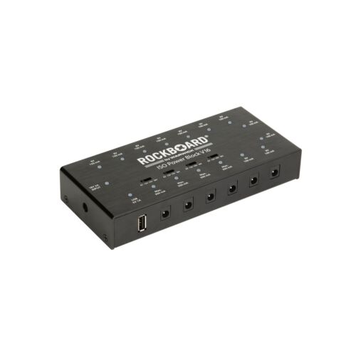 Rockboard ISO Power Block V16 Isolated Pedal Multi-Power Supply (9V, 12V, 15V, 18V, USB)