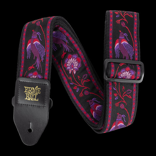 Ernie Ball Classic Jacquard Guitar Strap/Bass Strap - Pleasant Pheasant