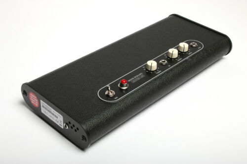 SurfyBear Classic Black Spring Reverb Unit with SurfyPan (v 2.0)