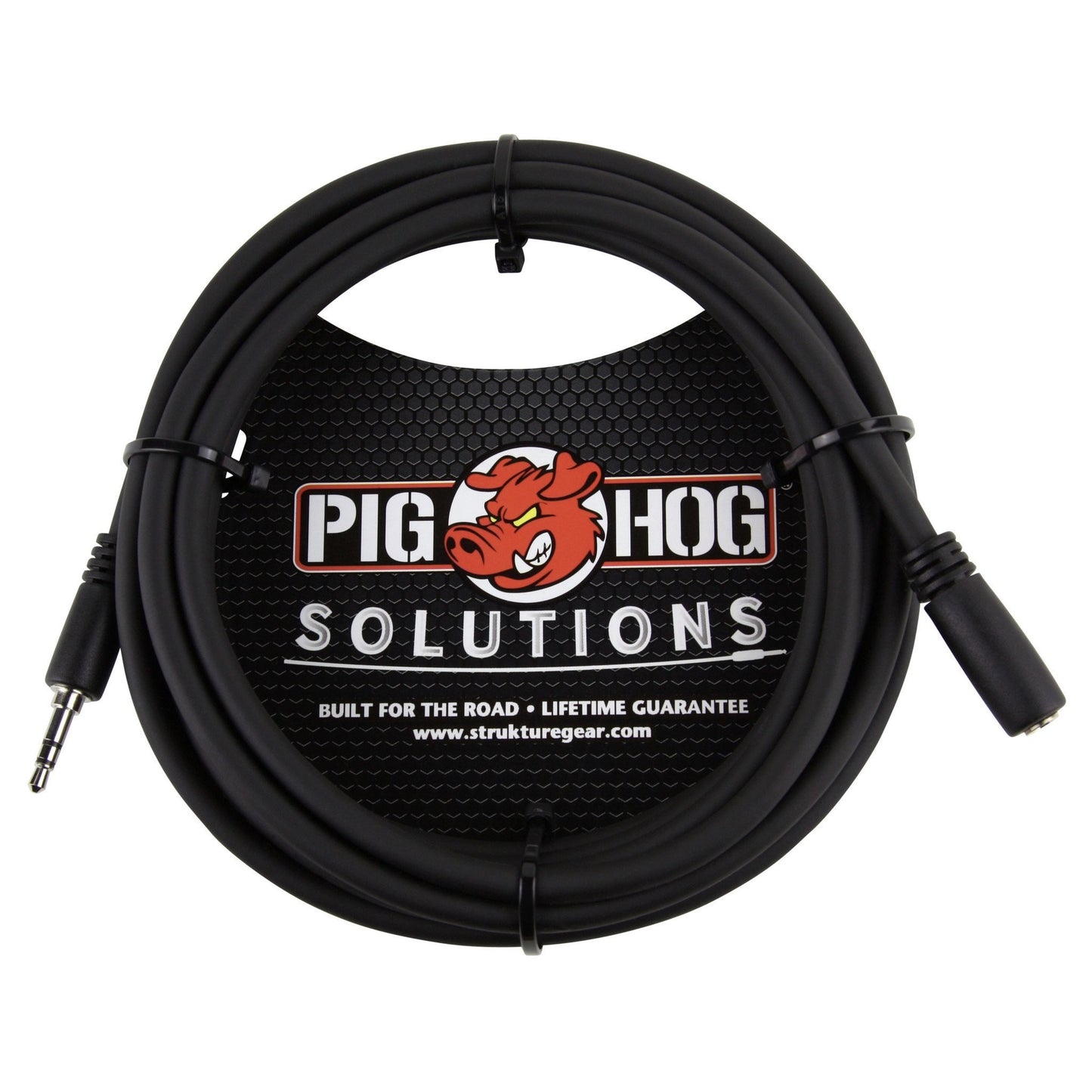 Pig Hog Solutions 10FT Headphone Extension Cable, 3.5mm (M to F), PHX35-10