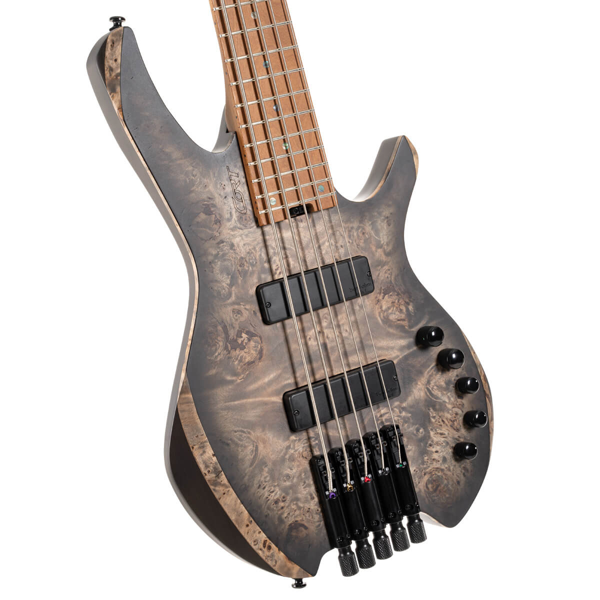 Cort Space 5, 5-String Headless Bass, Star Dust Black