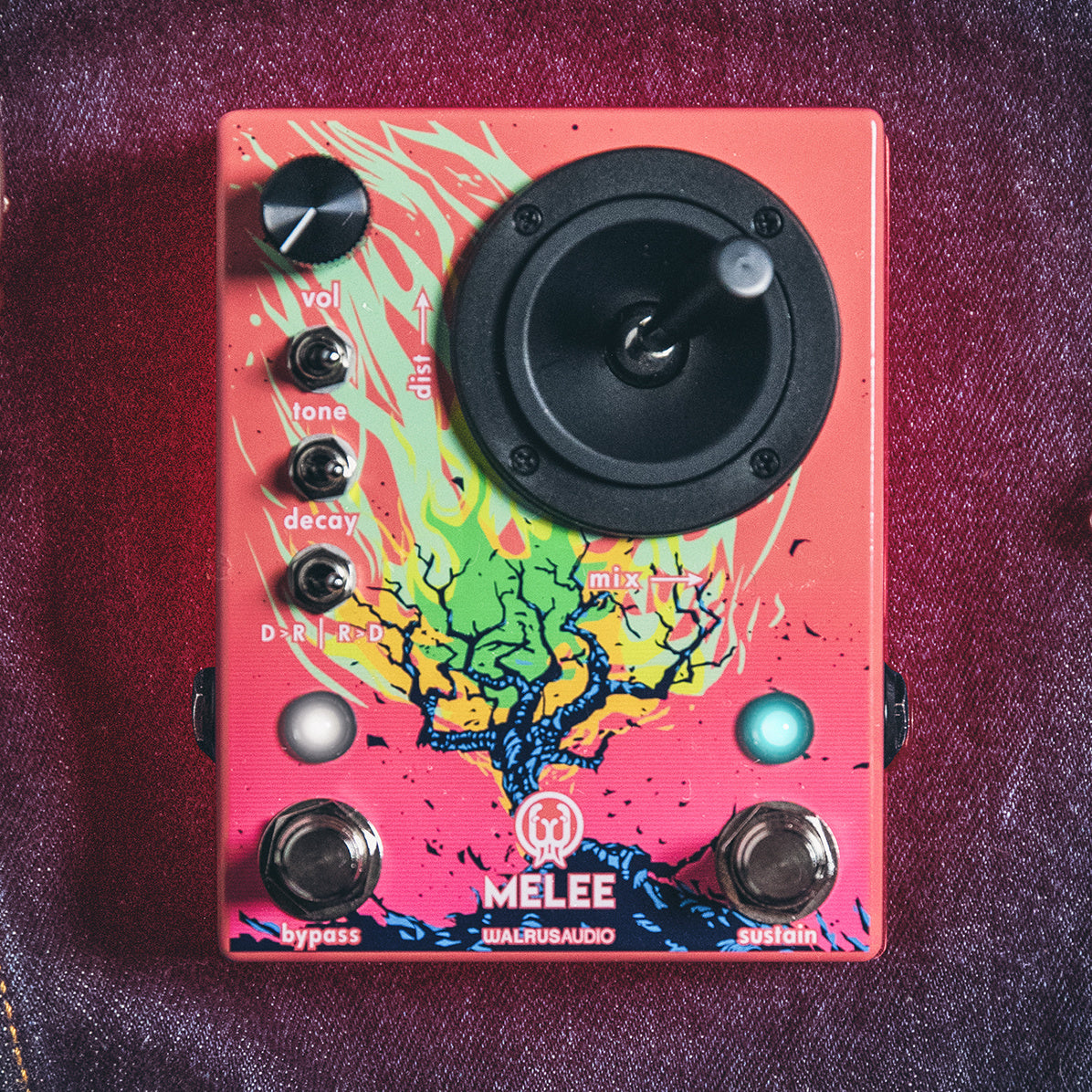 Walrus Audio Melee: Wall of Noise pedal (Reverb + Distortion)