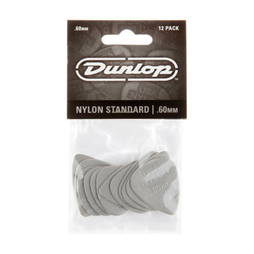 Dunlop Nylon Standard Picks .60MM - 12-Pack