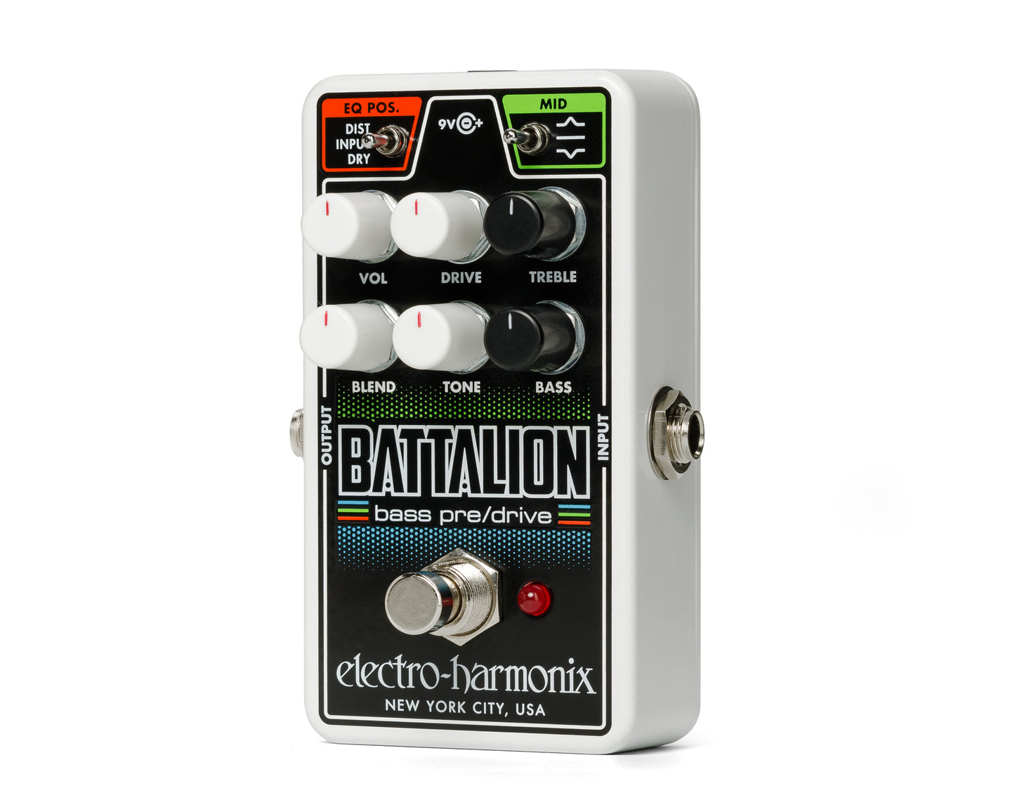 Electro-Harmonix (EHX) Nano Battalion Bass Preamp & Overdrive