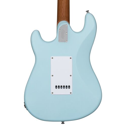 Sterling by Music Man Cutlass CT50HSS, Daphne Blue Satin