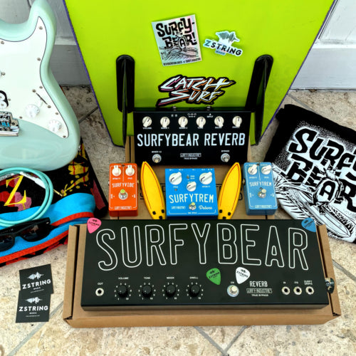 SurfyBear Compact Spring Reverb Unit - Black (V1.1)