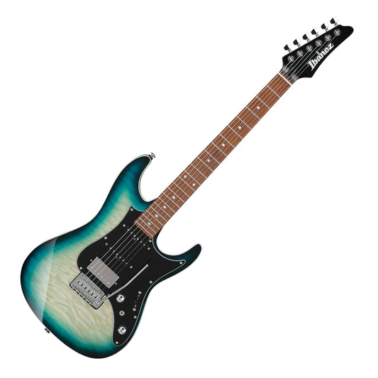 Ibanez AZ24P1QMDOB, Premium 6-String Electric Guitar, Deep Ocean Blonde, with Gig Bag (new for 2024)