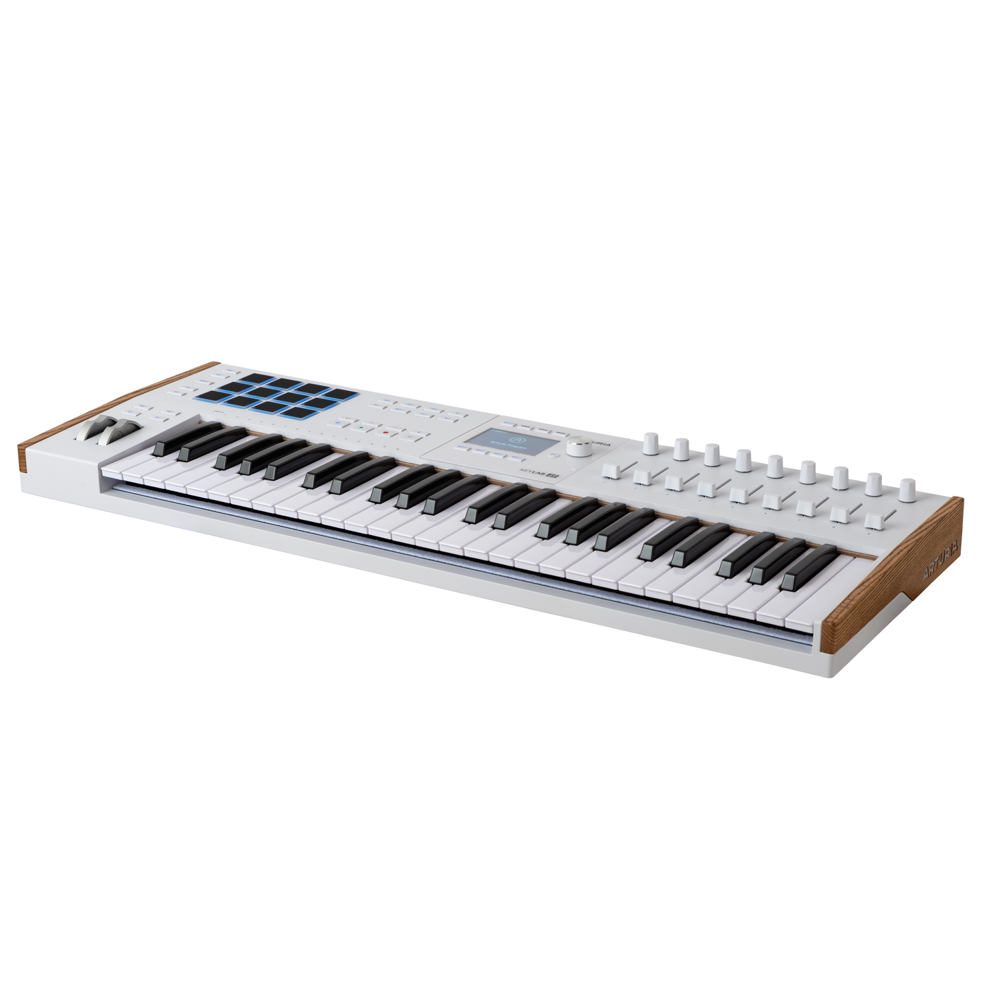 Arturia KeyLab 49 mk3 White — 49 Key USB MIDI Keyboard Controller with Analog Lab Pro Software Included