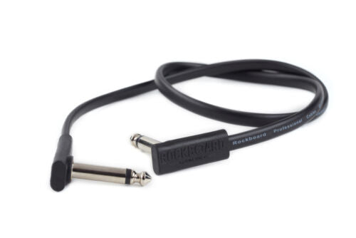 RockBoard Black Flat Patch Cable 11.81 in / 30 cm (RBO CAB PC F 30 BLK)