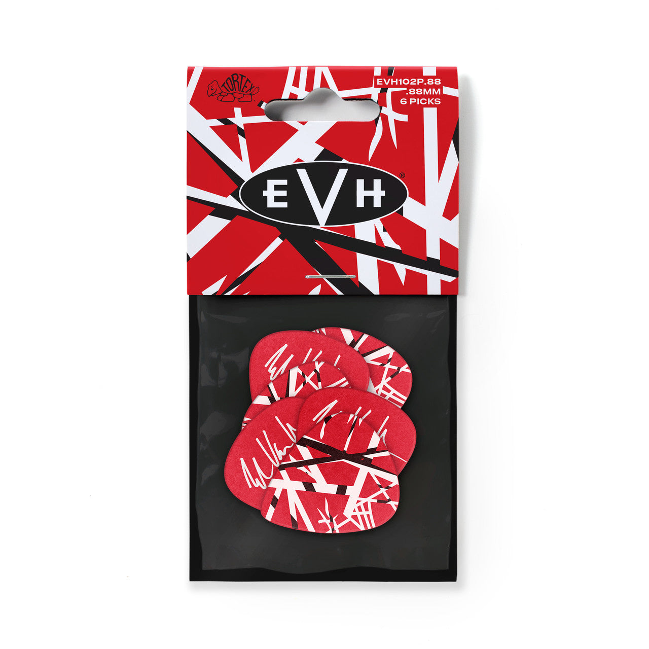 Dunlop EVH Tortex Frankenstein Picks .88MM - 6 Pack (Eddie Van Halen)