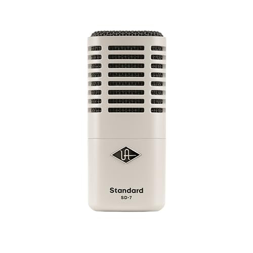 Universal Audio Standard SD-7 Dynamic Microphone with Hemisphere Mic Modeling, for Drums, Guitars, and Close-Miked Instruments