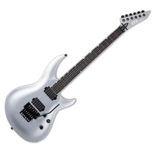 LTD (ESP) H3-1000FR Metallic Silver, Floyd Rose (New for 2024!), with Form-Fit ESP Hardshell Case