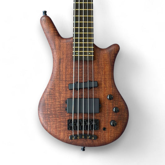 Warwick Teambuilt Thumb BO, Limited Edition 2024, 5-string Bass – Natural Oil Finish (044/114 Across All Models Worldwide)