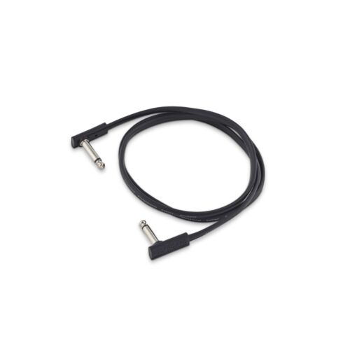 Rockboard Black Flat Patch Cable 3.28' / 100 cm