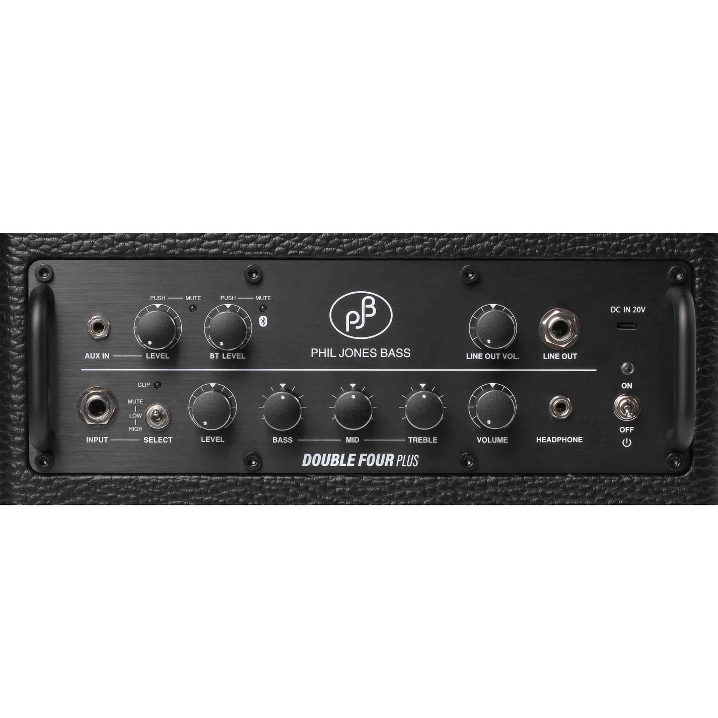 Phil Jones Bass BG-80B Double Four Plus 90-watt Bass Combo Amp, Black (Double 4)