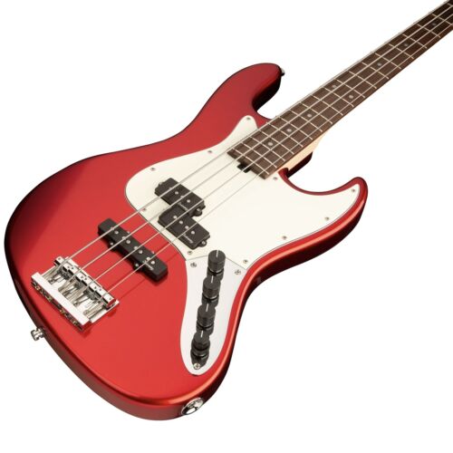 Sadowsky MetroLine 21-Fret Vintage PJ 4-String Bass, Candy Apple Red Metallic (2021)