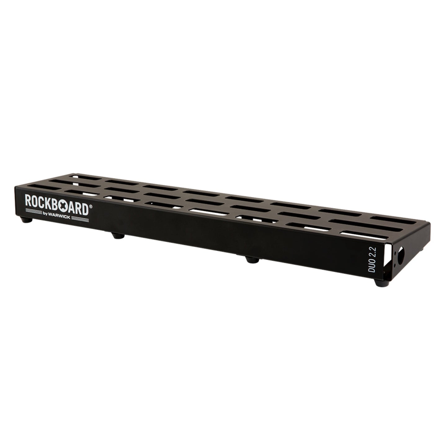 RockBoard DUO 2.2 (5.75" x 24") - Pedalboard with ABS Case (RBO B 2.2 DUO A)