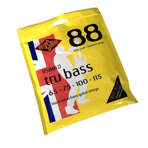 Rotosound RS88LD Tru Bass Black Nylon Bass Guitar Strings