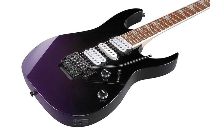 Ibanez RG470DX Electric Guitar, Tokyo Midnight (TMN) (deep purple-black fade), New for 2024, Wizard III Neck