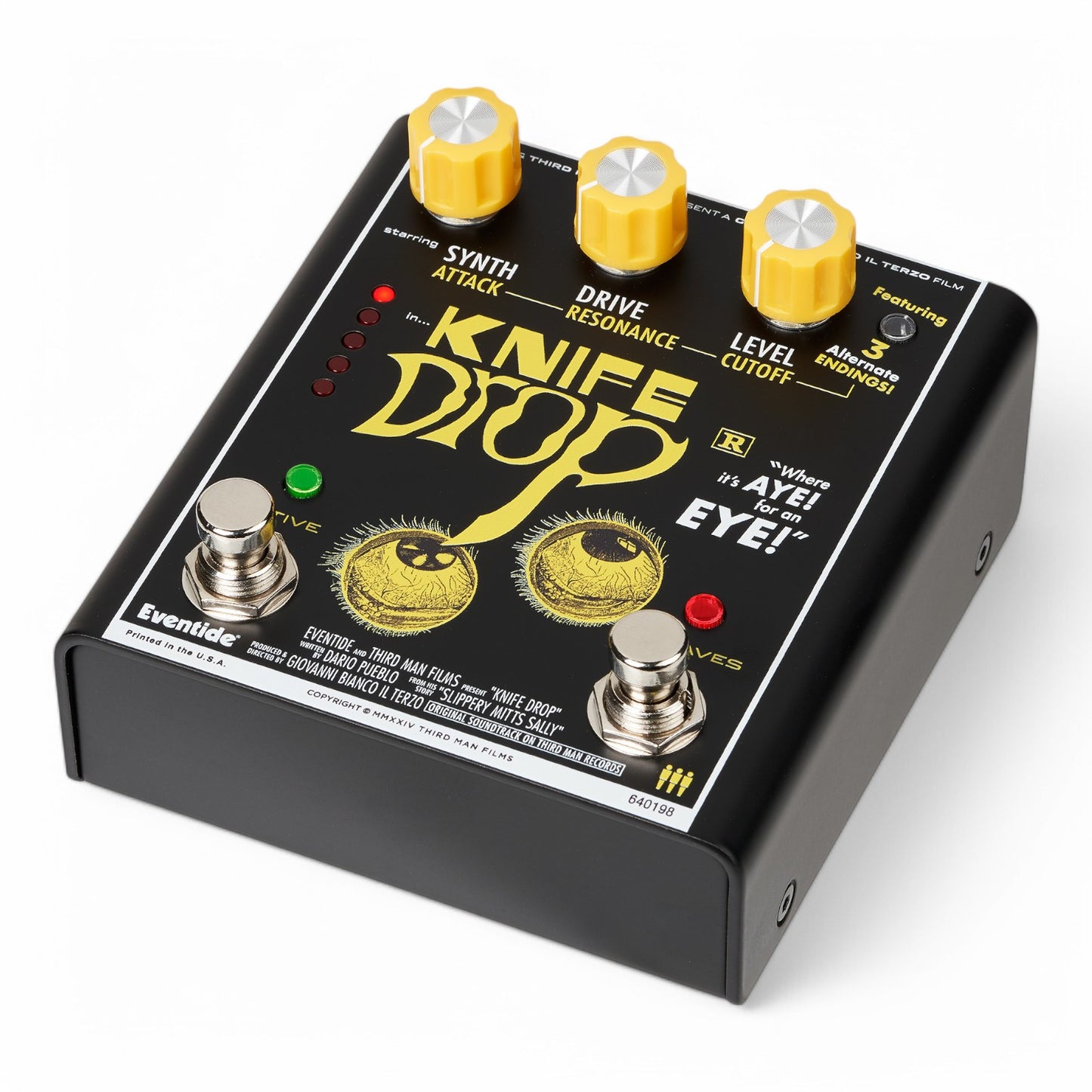 Eventide Knife Drop by Third Man Fuzz Octave Synth