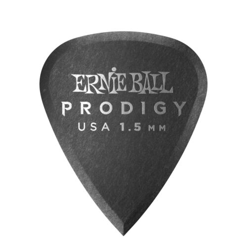 Ernie Ball 1.5mm Black Standard Prodigy Picks 6-Pack (P09199)