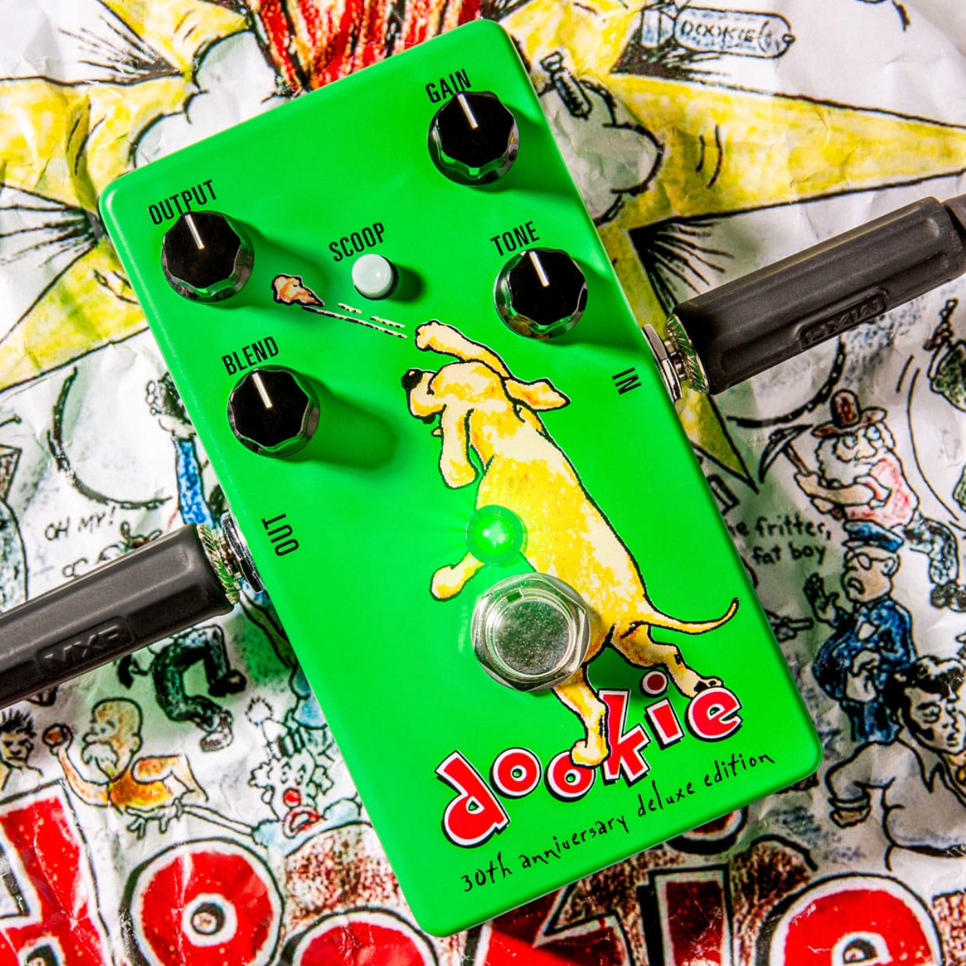 MXR Dookie Drive 30th Anniversary Deluxe Edition Pedal (DD30)