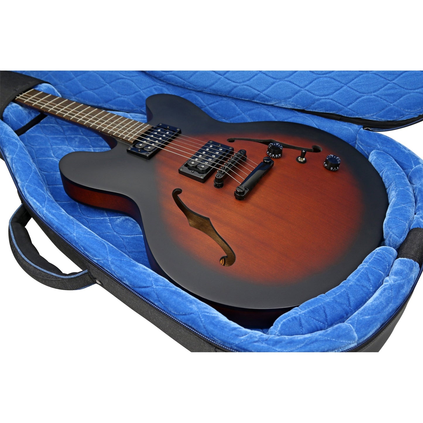 Reunion Blues RB Continental Voyager Semi-Hollow Body Electric Guitar Case (Gig bag, hybrid, RBCSH)