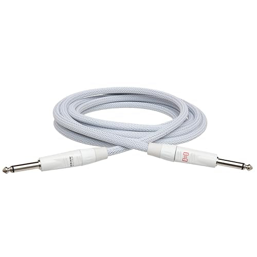 Hosa Limited-edition Pro Guitar Cable - White, 15 feet