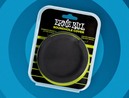 Ernie Ball Acoustic Soundhole Cover - Suppresses Noise and Feedback!