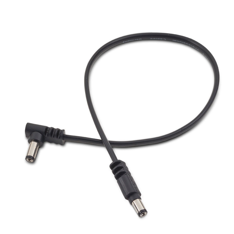 RockBoard Flat Power Cable - Angled/Straight - 30 cm / 11 13/16"