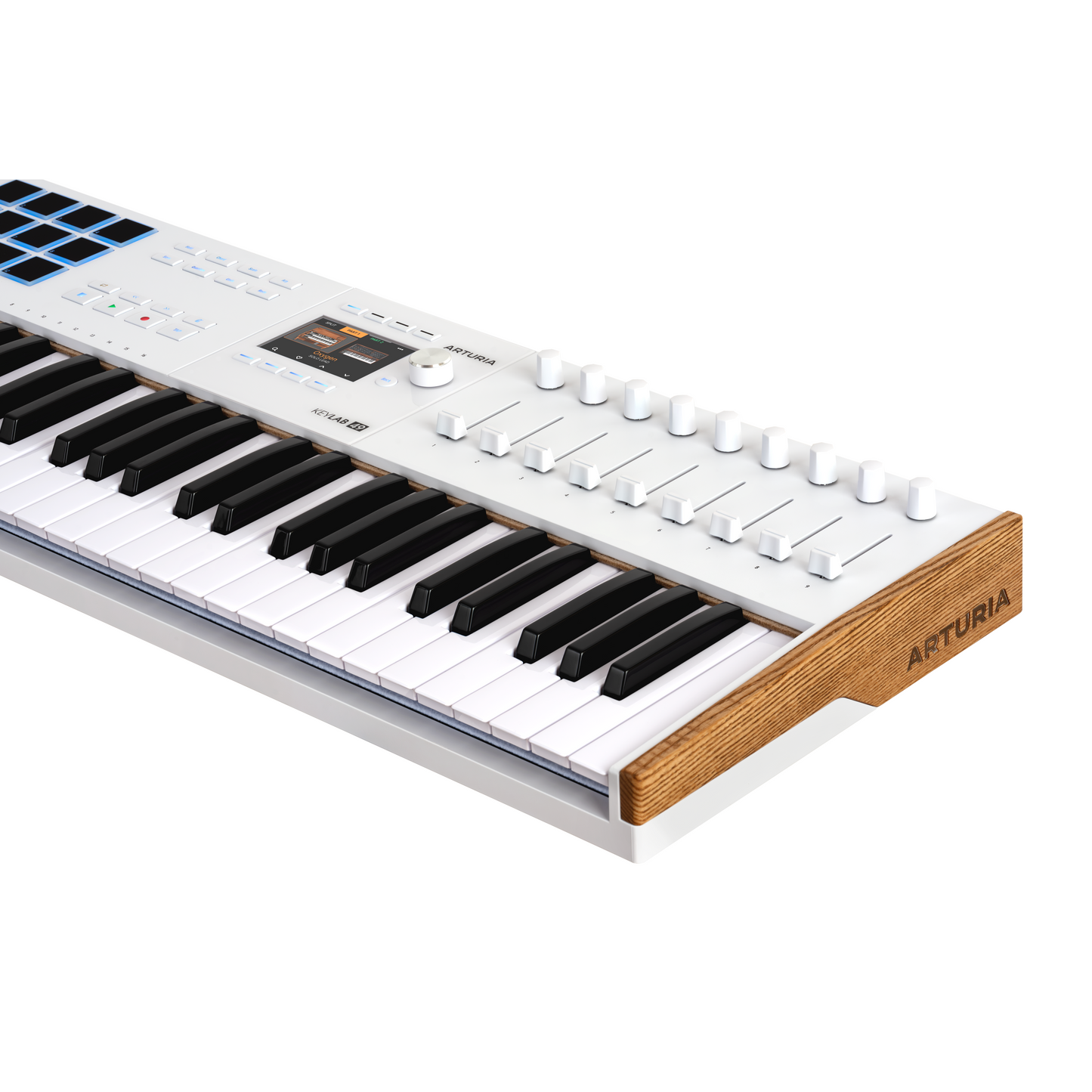 Arturia KeyLab 49 mk3 White — 49 Key USB MIDI Keyboard Controller with Analog Lab Pro Software Included