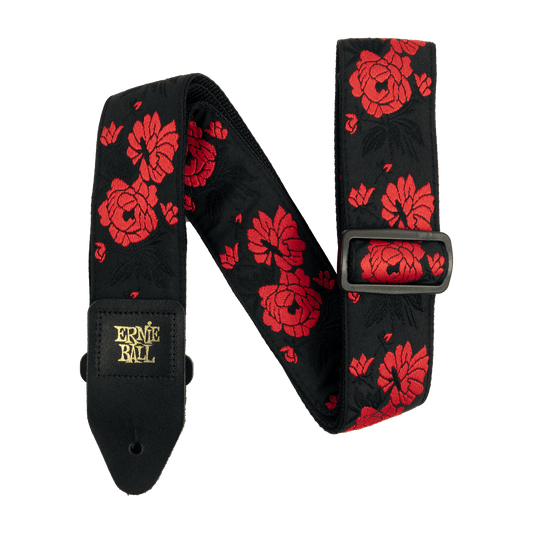 Ernie Ball Jacquard Guitar Strap, Tango Rose (P05335)