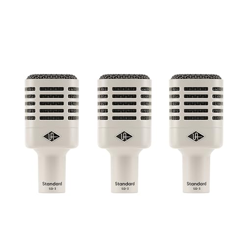 Universal Audio SD-3 Dynamic Microphone with Modeling, 3 Pack